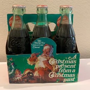 VINTAGE CHRISTMAS EDITION Coca-Cola 6 Pack